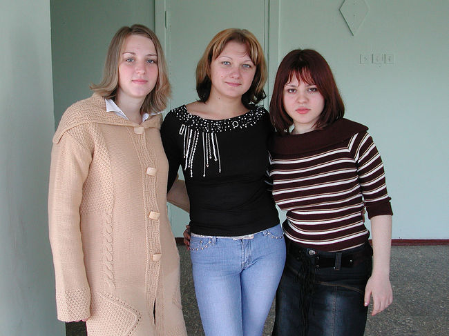 Yurij Antipitchev. Ecce Homo. Ira, Vika, Lorena, 2003